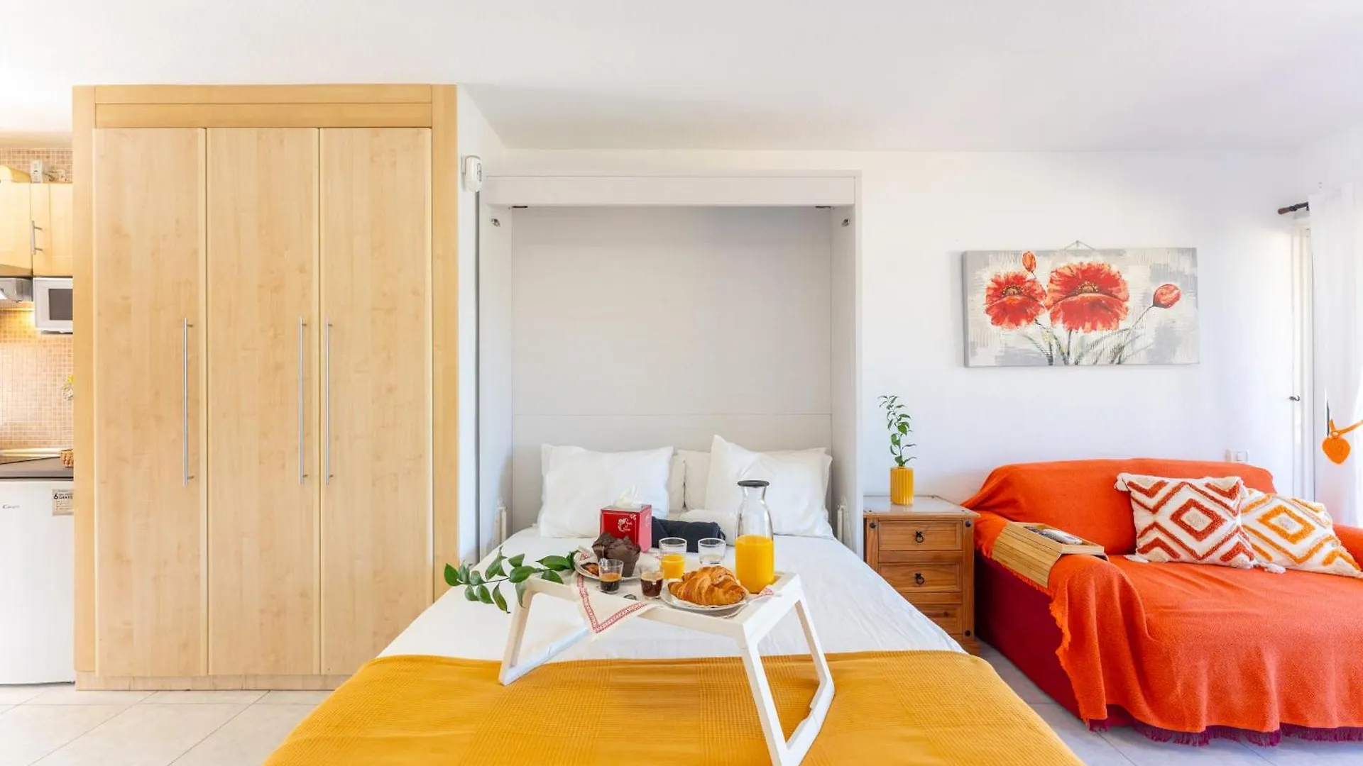公寓 Estudio Con Mejor Posicion En Playa Las Vistas 阿罗纳 西班牙